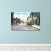 Western View Holly Street von YMCA Bldg Leinwanddruck (Insitu (Holzboden))