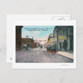 Western View Holly Street von YMCA Bldg Postkarte (Vorne/Hinten)