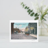 Western View Holly Street von YMCA Bldg Postkarte (Stehend Vorderseite)