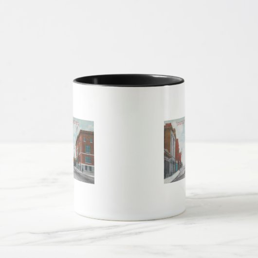 Western View of Granite StreetButte, MT Tasse (Zentrum)