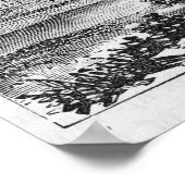 Western View of Manchester Poster (Ecke)