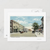 Western View of Staat Street Postkarte (Vorne/Hinten)