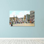 Western View von Holly Street Leinwanddruck (Insitu (Holzboden))