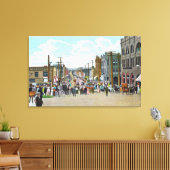 Western View von Holly Street Leinwanddruck (Insitu (Wohnzimmer))