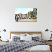 Western View von Holly Street Leinwanddruck (Insitu (Schlafzimmer))