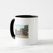 Western View von Holly Street Tasse (Vorderseite Links)