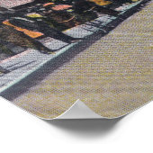 Western View von Main StreetBoise, ID Poster (Ecke)