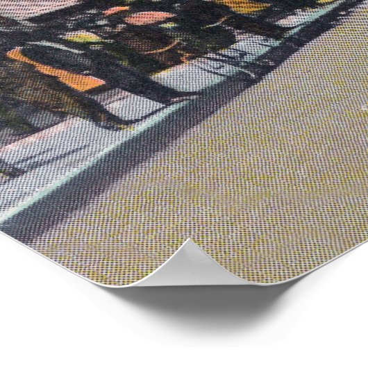 Western View von Main StreetBoise, ID Poster (Ecke)