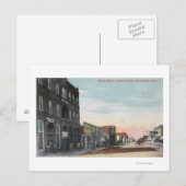 Western View von Main StreetKennewick, WA Postkarte (Vorne/Hinten)