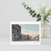 Western View von Main StreetKennewick, WA Postkarte (Stehend Vorderseite)