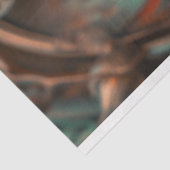 Western Viktorianisch Steampunk Lady Gator Decoupa Seidenpapier (Ausschnitt)