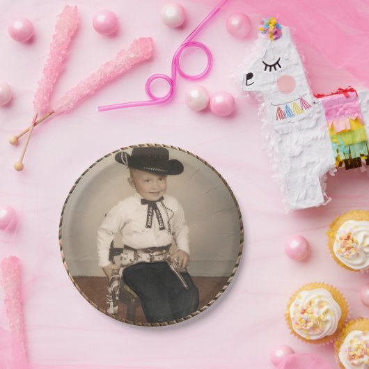 Western Vintag Cowboy Kid Party Teller (Party)