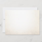 Western Vintag Desert Baby Dusche Foto Einladung (Rückseite)