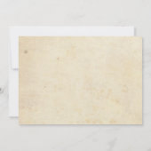 Western Vintag Wüste Erste Rodeo 1. Geburtstag Einladung (Rückseite)