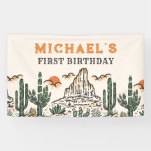 Western Vintag Wüste Rodeo 1. Geburtstag