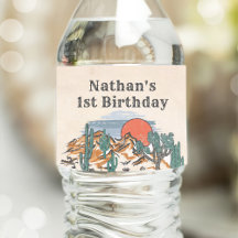 Western Vintag Wüste Rodeo 1. Geburtstag