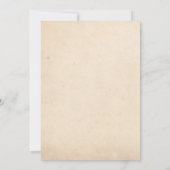 Western Vintage Rodeo 2nd Birthday Invitation  Einladung (Rückseite)