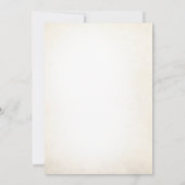 Western Vintage Wüste Cowboy Geburtstag Dankeskarte (Rückseite)