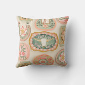 Western Vintager Gürtelschnürdruck Kissen (Rückseite)