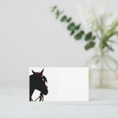 Western Visitenkarte (Stehend Vorderseite)