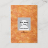 Western-Visitenkarte Visitenkarte (Rückseite)