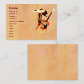 Western-Visitenkarte Visitenkarte (Vorne/Hinten)