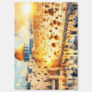 Western Wall Jerusalem Magnet