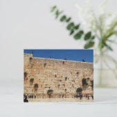 Western Wall, Jerusalem Postkarte (Stehend Vorderseite)