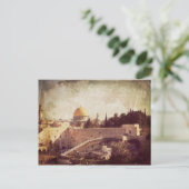 Western Wall Postkarte (Stehend Vorderseite)