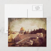 Western Wall Postkarte (Vorne/Hinten)