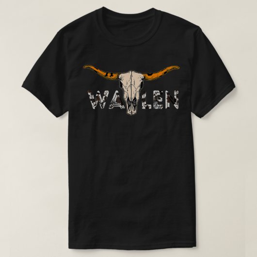 Western Wallen Bullhead mens T-Shirt (Design vorne)