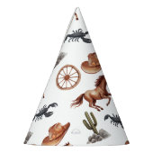 Western Wasserfarbe Kunst Partyhütchen (Links)