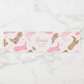 Western Wasserflaschen Etiketten (Einzelnes Label)