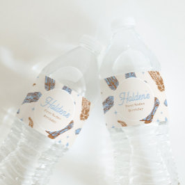 Western Wasserflaschen Etiketten