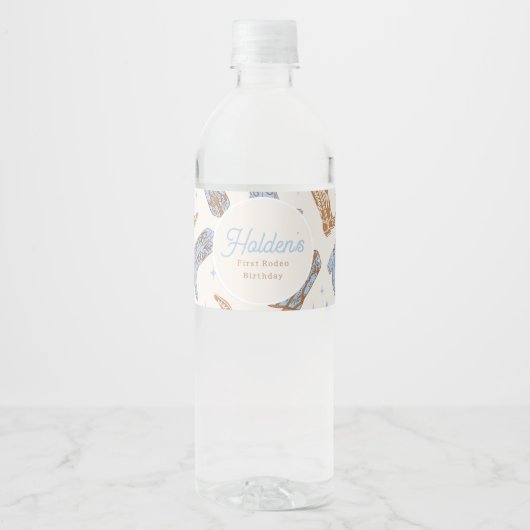 Western Wasserflaschen Etiketten (Vorderseite)