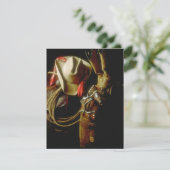 WESTERN WEAR TACK WAITS ARRIVAL HOME PARTY INVITES EINLADUNG (Stehend Vorderseite)