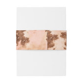 Western Wedding Blush Cowhide Bly Band (Rückseitenbeispiel)