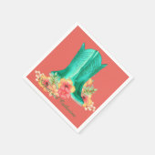Western Wedding Cowboy Boots Blume Individuelle Na Serviette (Ecke)