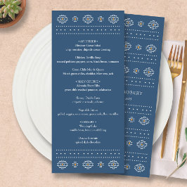 Western Wedding Menu, Rio Rancho Menu Card Menükarte