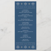 Western Wedding Menu, Rio Rancho Menu Card Menükarte (Vorderseite)