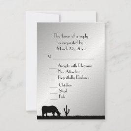 Western Wedding RSVP