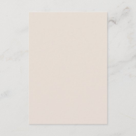 Western Wedding Rustic Cowboy Wedding Begleitkarte (Rückseite)