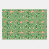 Western Weihnachten Geschenkpapier Set (Vorderseite 3)