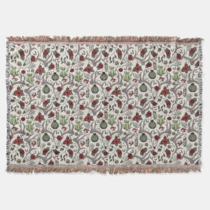 Western Weihnachten Hirschkugeln Antler und Kaktee Decke