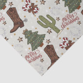 Western Weihnachten Seidenpapier (Detail)