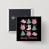 Western-Weihnachts-Coquette-Howd-Mädchen-Stiefel-H Button (Vorne & Hinten)