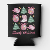 Western-Weihnachts-Coquette-Howd-Mädchen-Stiefel-H Dosenkühler (Vorderseite)