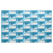 Western Weihnachts Cowboy Prachen Fabric Stoff (Fat Quarter (45,7 x 55,9 cm))