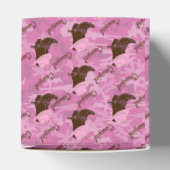 Western Weihnachts-Gastgeschenk oder Geschenkboxen Geschenkschachtel (Oben)