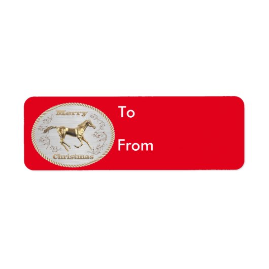 Western Weihnachtsgürtel (Vorne)